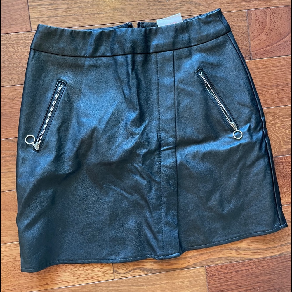 Leather Skirt
